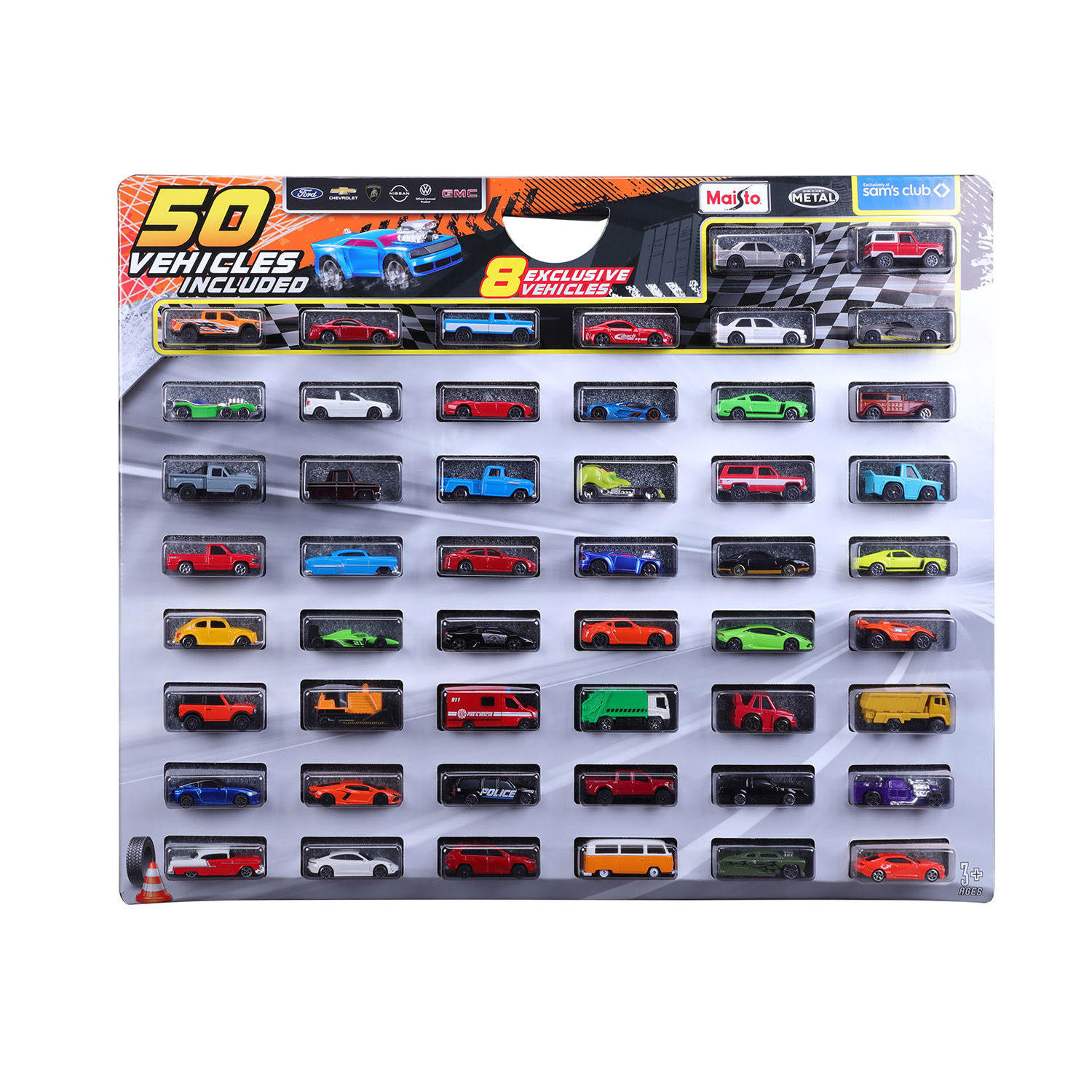 Maisto Diecast Toy Car Set, 50 pc. | Sam's Club