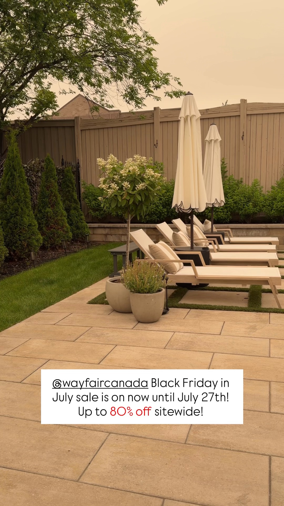 @Wayfair Canada’s Black Friday in July sale is on now until July 27th! Up to 80% off sitewide on all our faves!! 

#wayfaircapartner #wayfaircahome

#LTKcanada #LTKsummer #LTKsale
