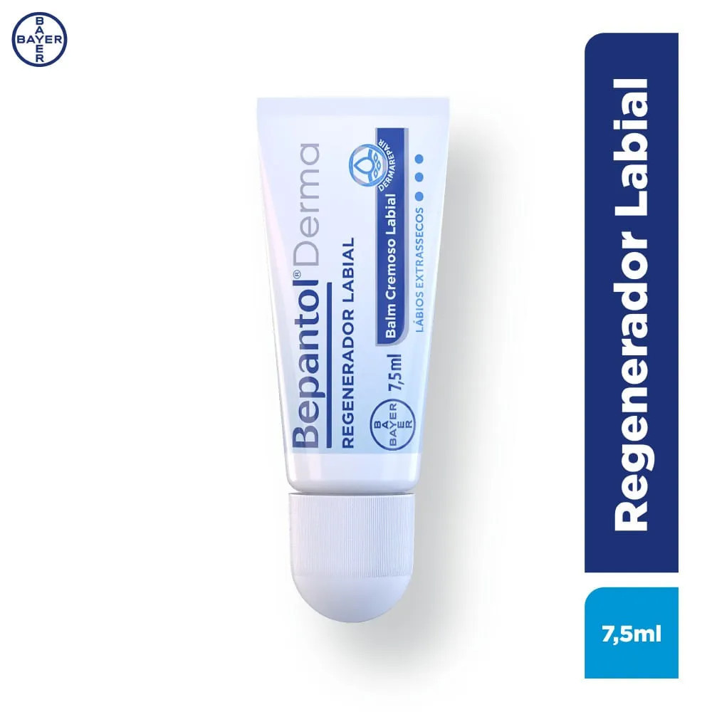 BEPANTOL DERMA REGENERADOR LABIAL 7,5ML - Pague Menos | Medicamentos e Manipulação | Pague Menos BR