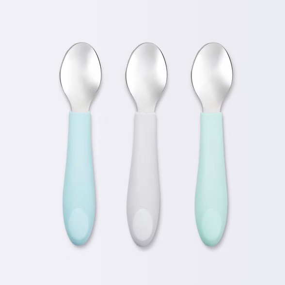 Stainless Head Spoon - Cloud Island™ 3pk | Target