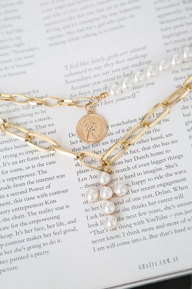 Heavy Duty Necklace Gold | Hello Molly (AU)