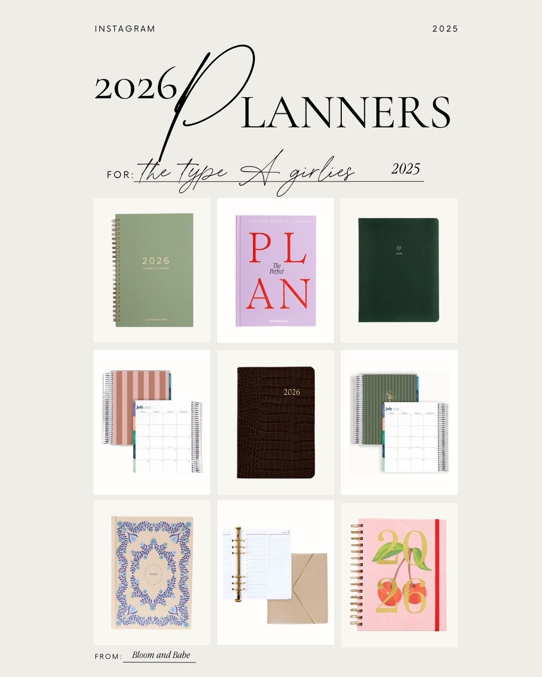 Planning for 2026 never looked so good. These are the planners I’m eyeing for next year. 

#LTKHome #LTKSeasonal #LTKGiftGuide