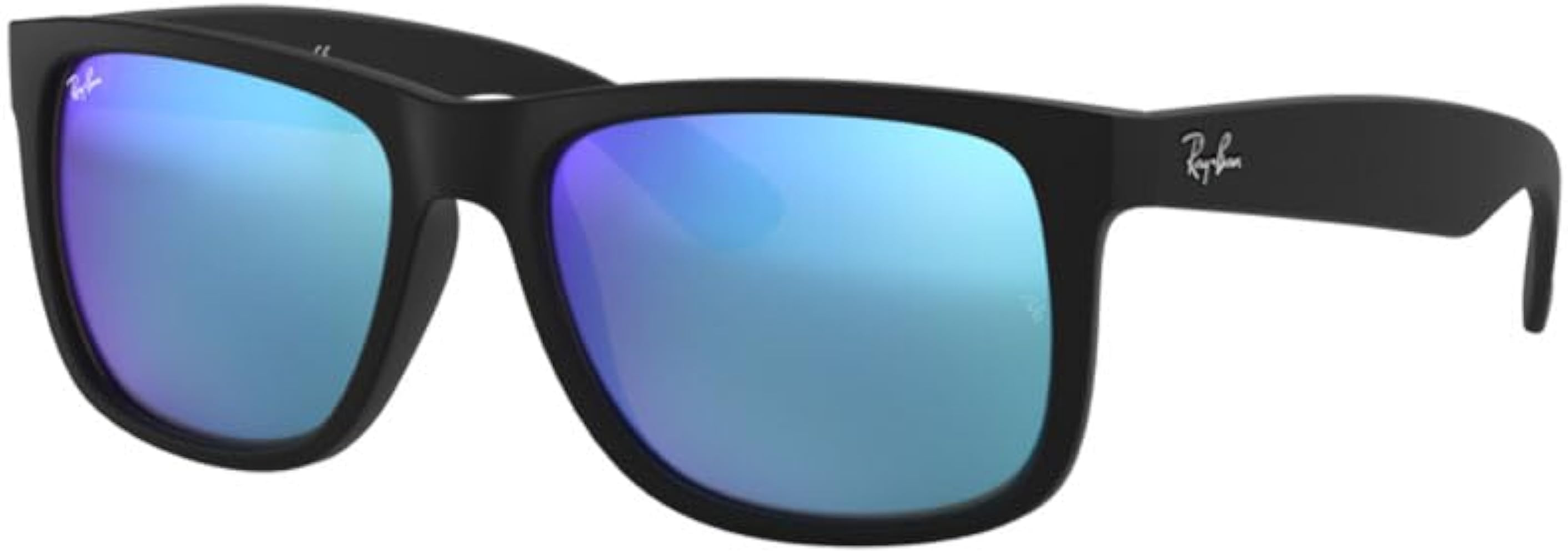 Ray-Ban Justin RB4165F Square Asian Fit Low Bridge Sunglasses for Men + BUNDLE With DIW Kit | Amazon (US)