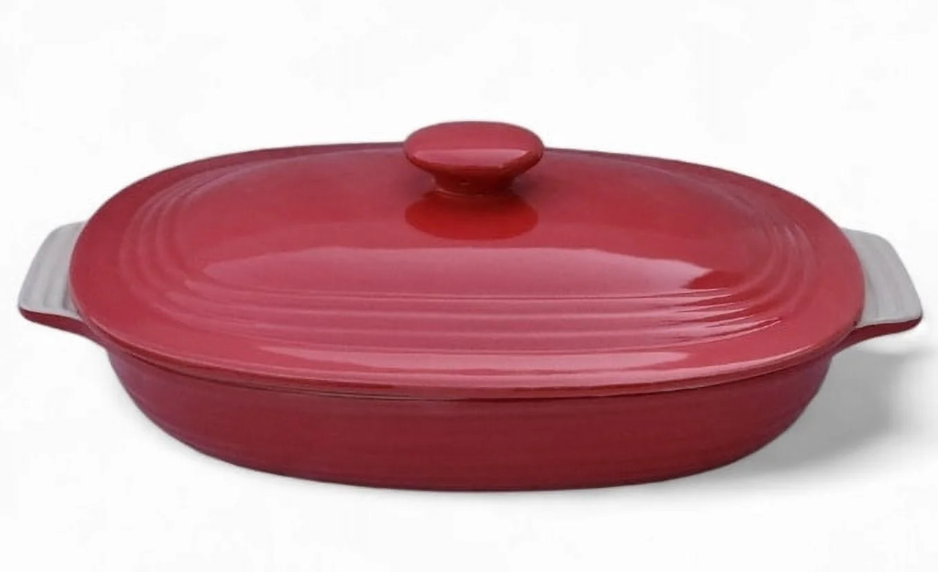 Appetit Marseille Edition 13.5" Oval Stoneware Casserole | Walmart (US)