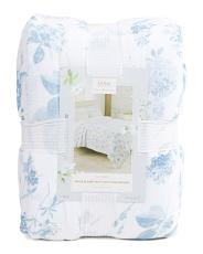 Reversible Hydrangea Gauze Blanket | TJ Maxx