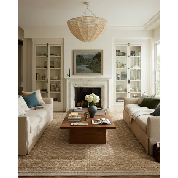 Chris Loves Julia x Loloi Judy Natural / Ivory Area Rug | Wayfair North America
