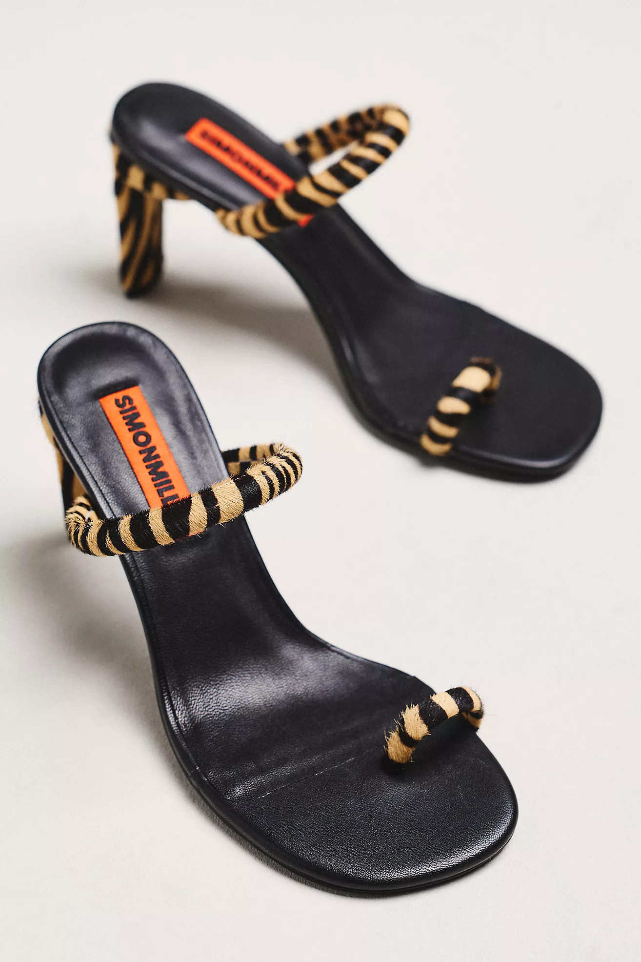 SIMONMILLER Pipe Toe-Strap Heels | Anthropologie (US)