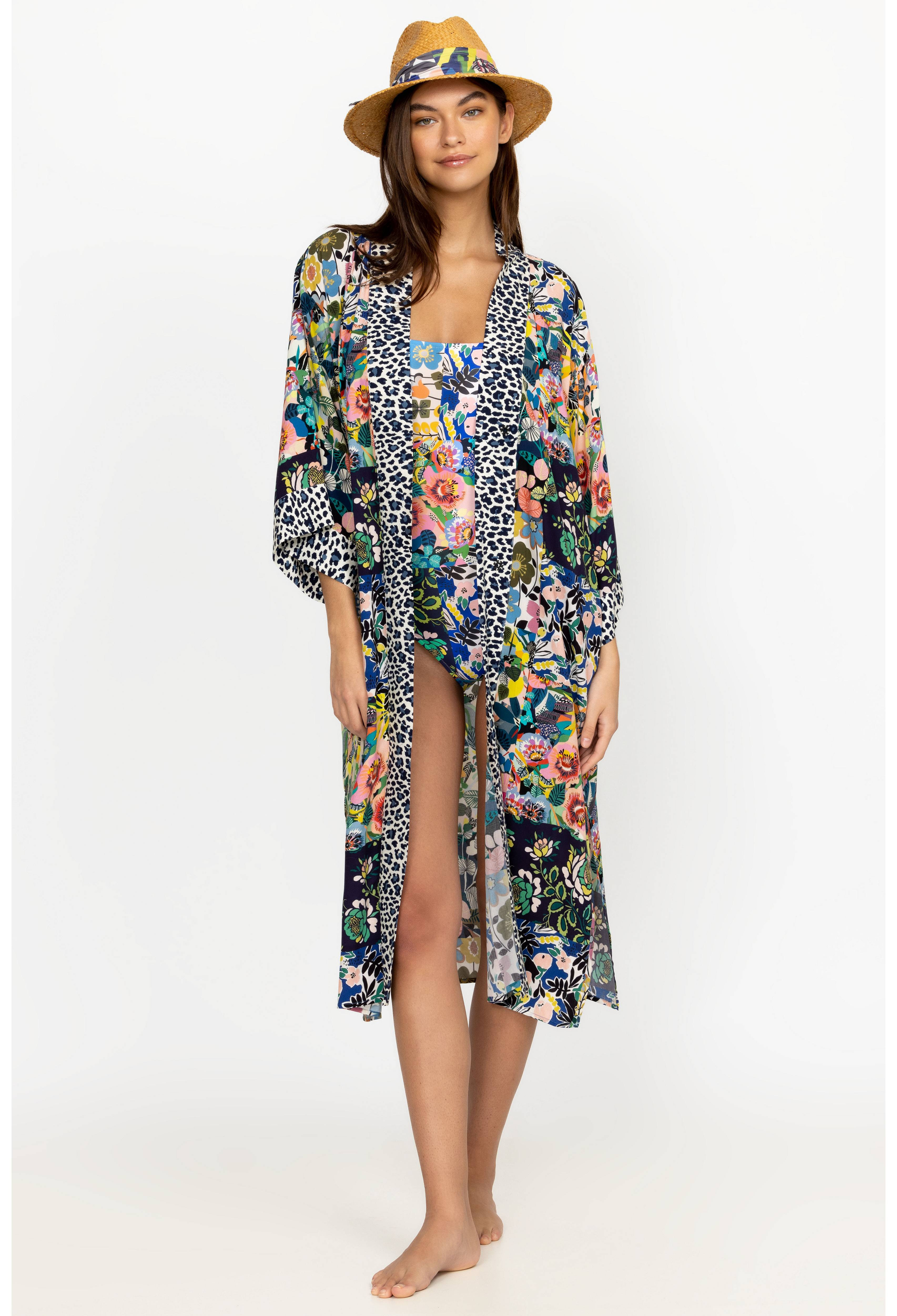 Layla Leopard Kimono | Johnny Was | Johnny Was