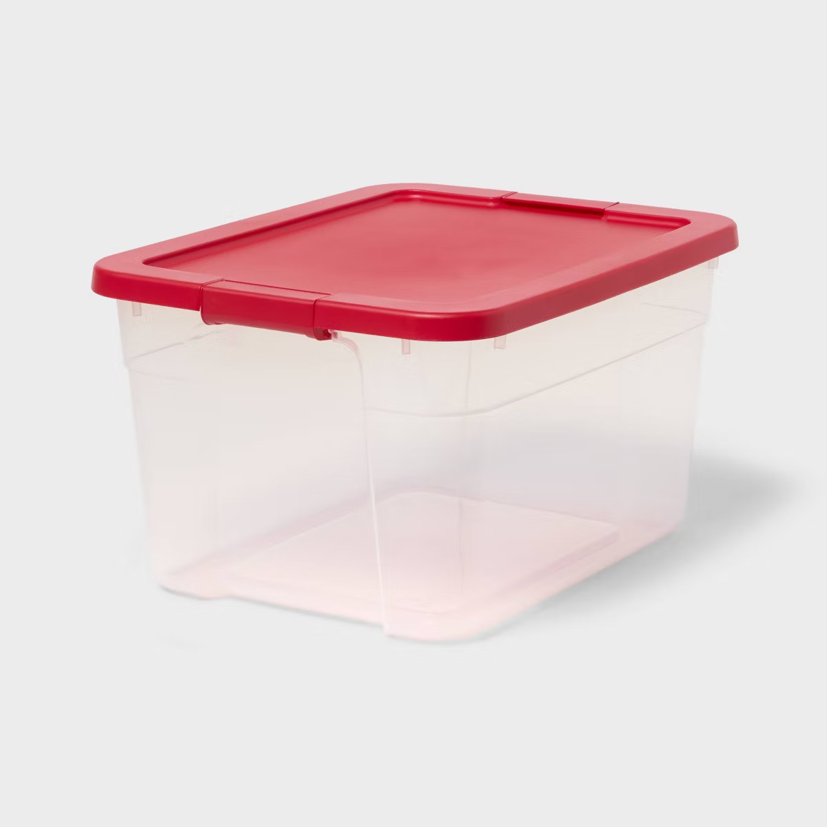66qt Latching Storage Box Clear Base with Lid and Latch - Brightroom™ | Target
