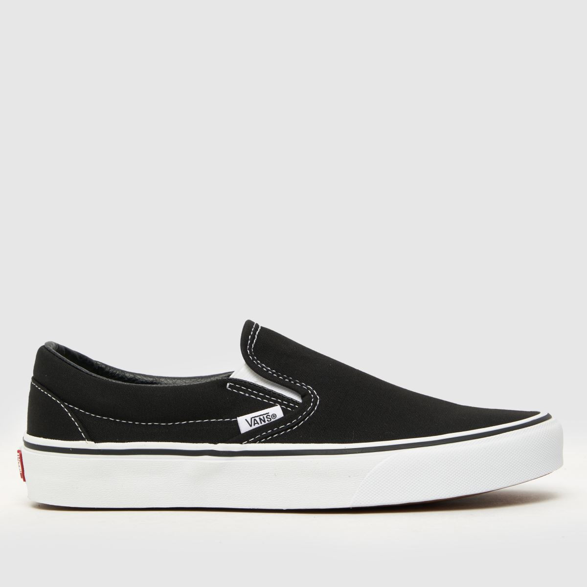 Womens Black & White Vans Classic Slip Vi Trainers | schuh | Schuh