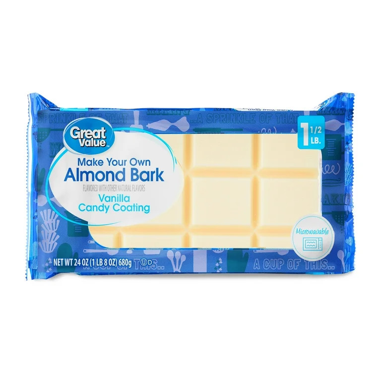 Great Value Almond Bark, Vanilla, 24 oz Bar | Walmart (US)