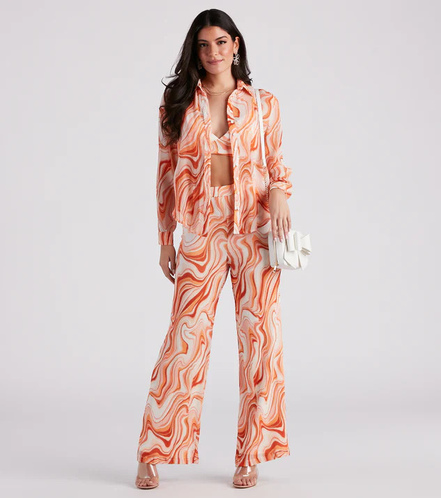 Spring Break Vibes Wide-Leg Pants | Windsor Stores