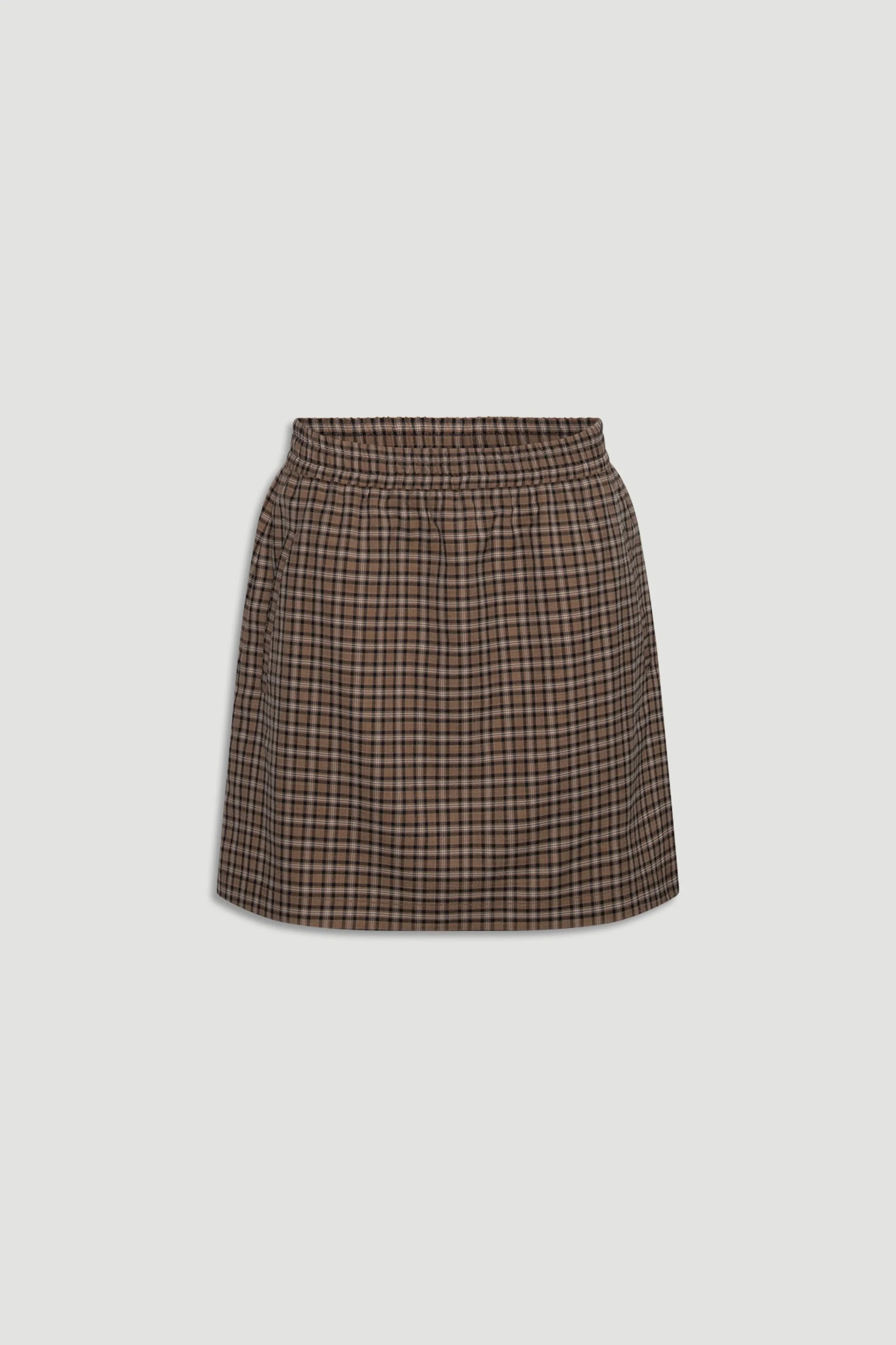Violet Check Mini Skirt - Mini Check | DECJUBA
