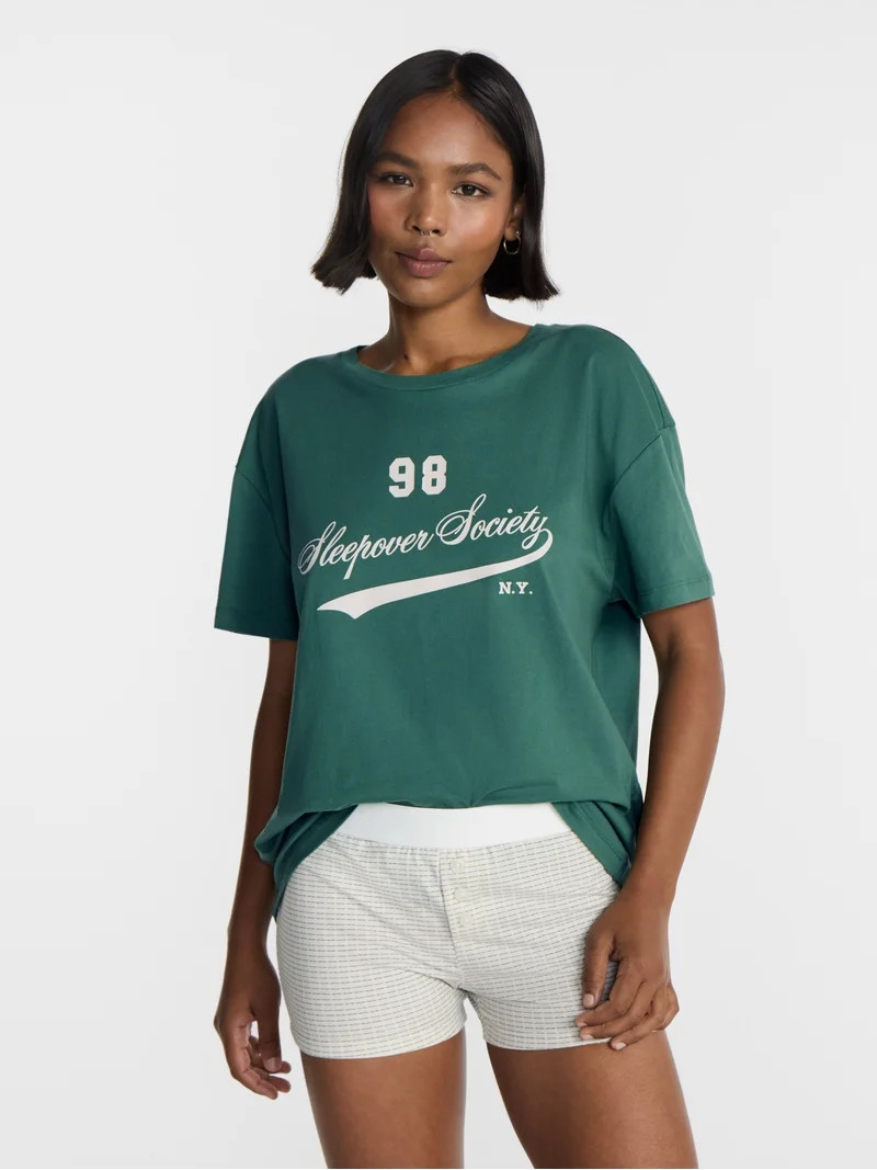 No Boundaries Sleep Set from our Cloud Core Collection, Women\u2019s and Women's Plus XXS-3X | Walmart (US)