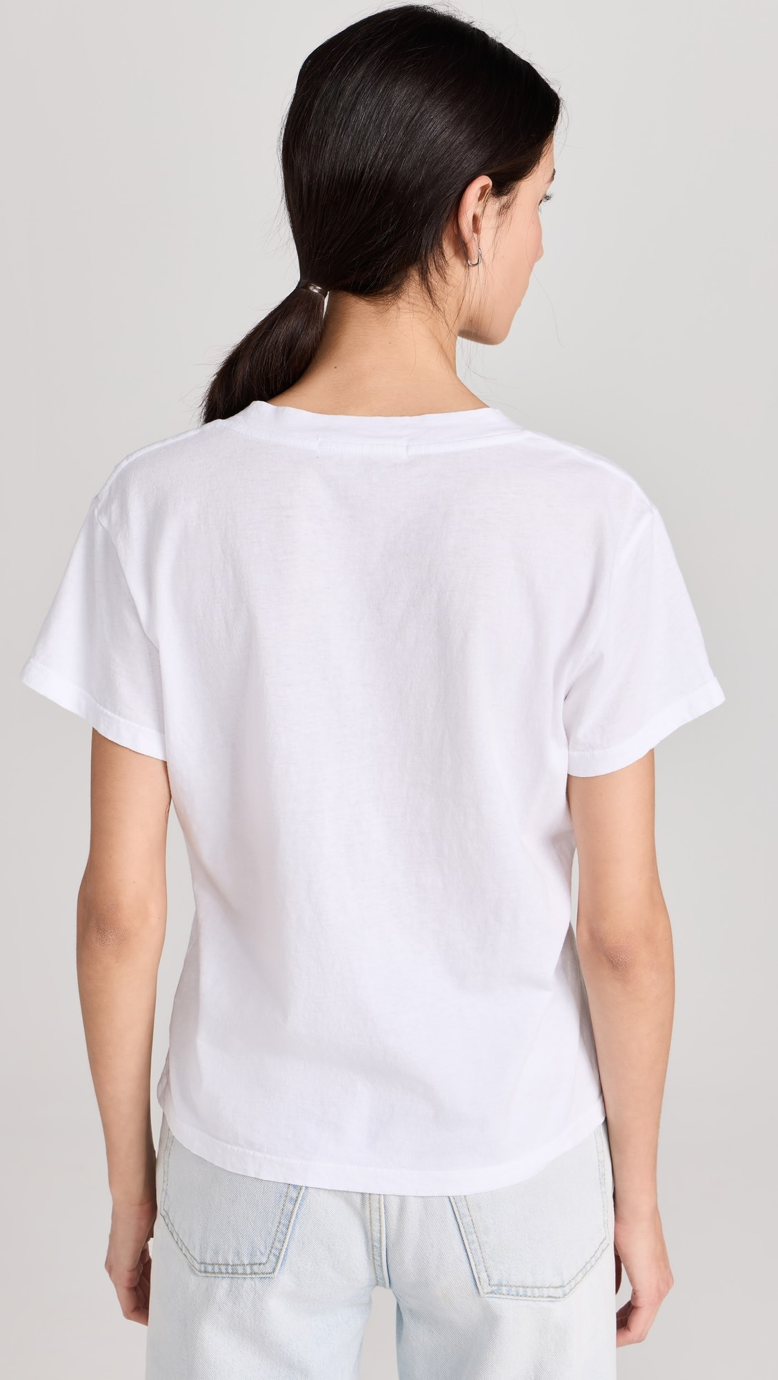 Hendrix Cotton Boxy V Neck Tee | Shopbop