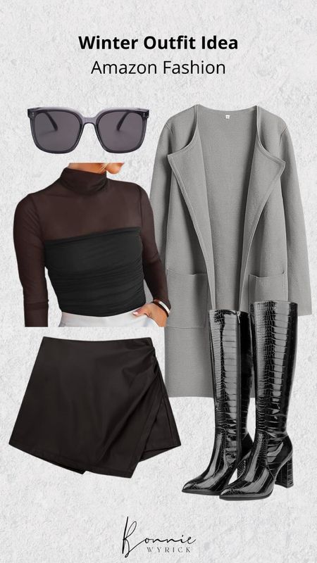 Winter outfit idea from Amazon 🩶

Amazon fashion - midsize fashion - Amazon outfit - Amazon finds - Amazon ootd - Amazon winter outfit - midsize winter outfit

#LTKstyletip #LTKSeasonal #LTKmidsize