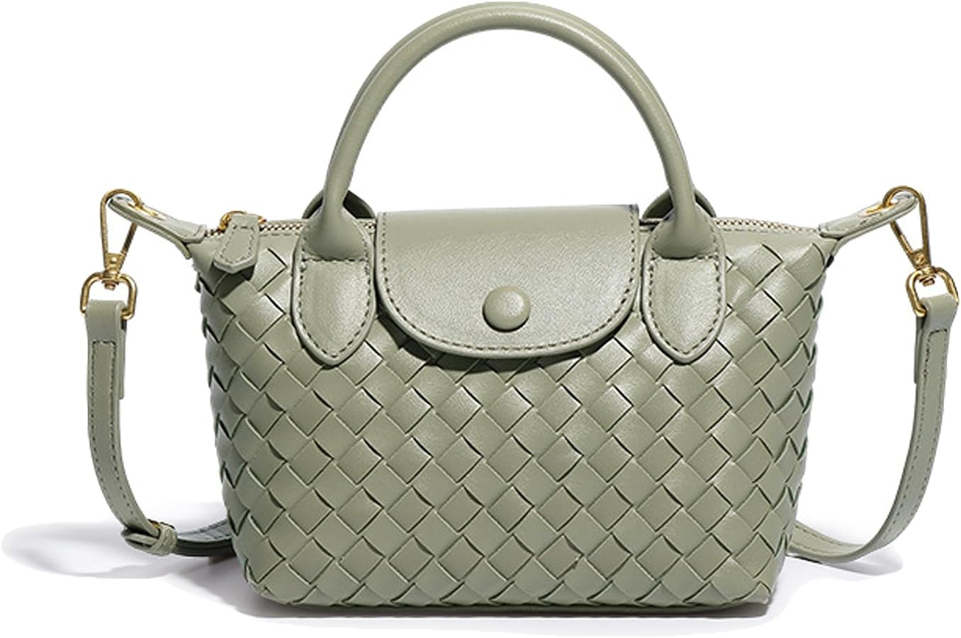 Small Size 17cm(L) X11cm(W) X13cm(H) Women Crossbody Bag Fashion Clutch Luxury Leather Handbag Mi... | Amazon (CA)