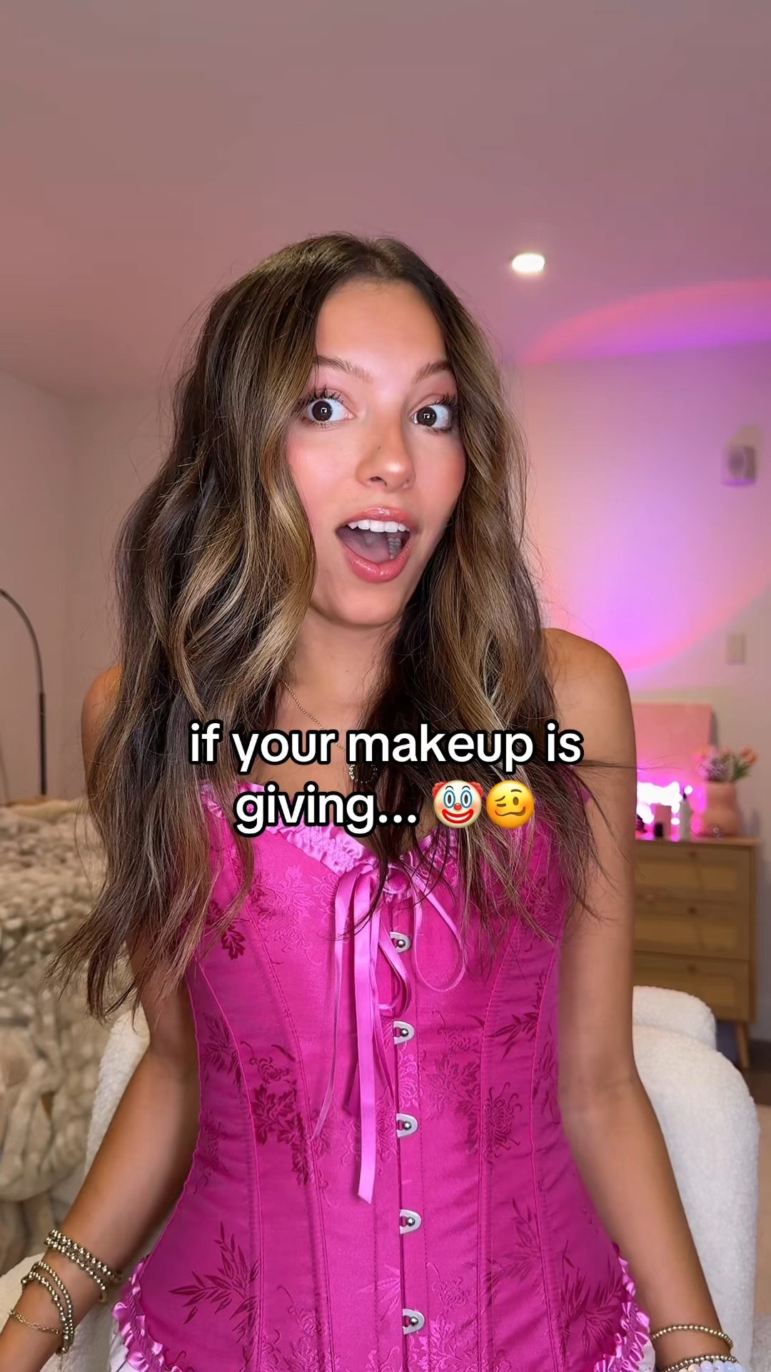 Victoria Secret baddie makeup🪽💕🎀
