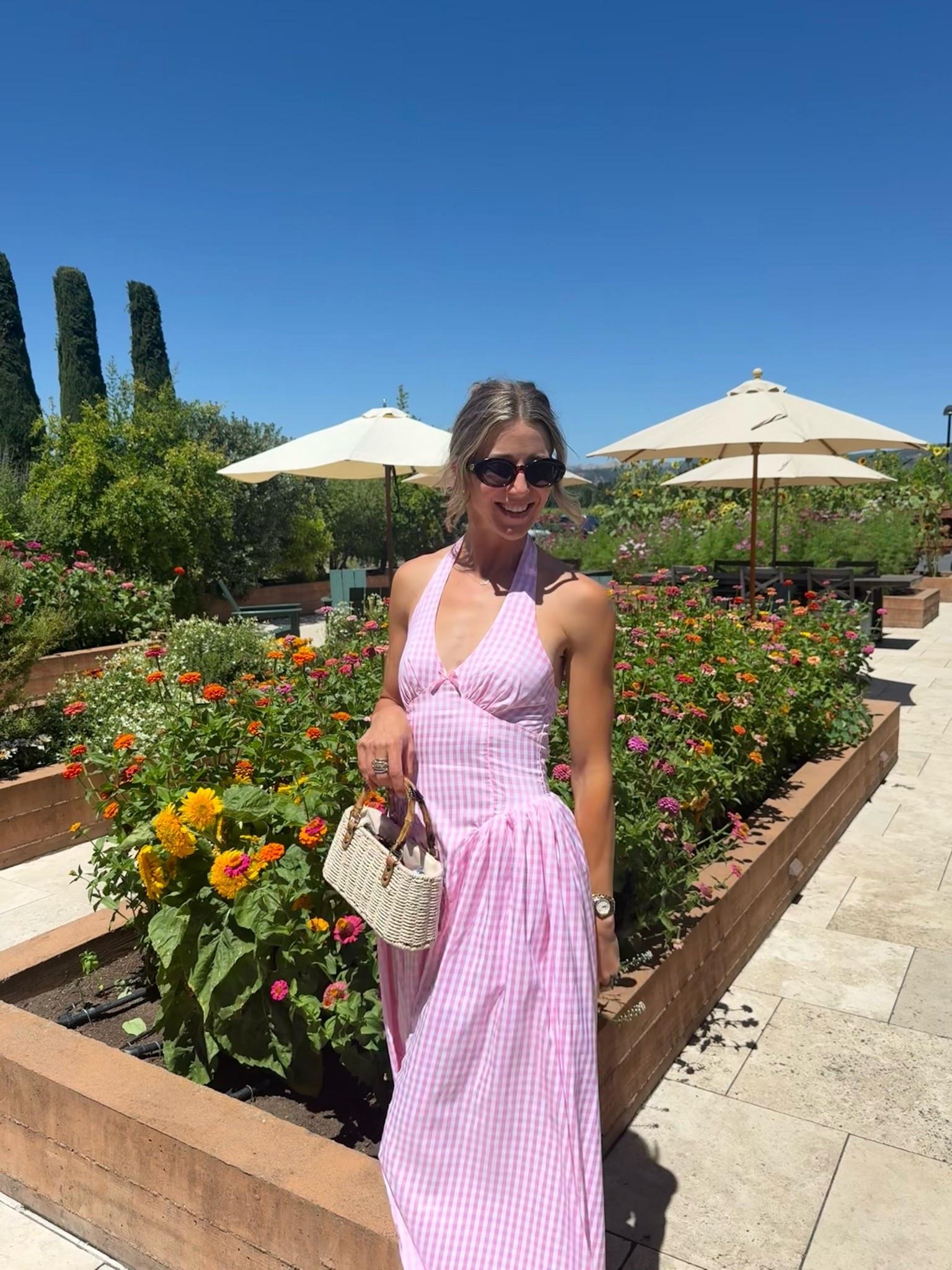 Cutie little pink gingham dress👗🌸🎀

#LTKootd
