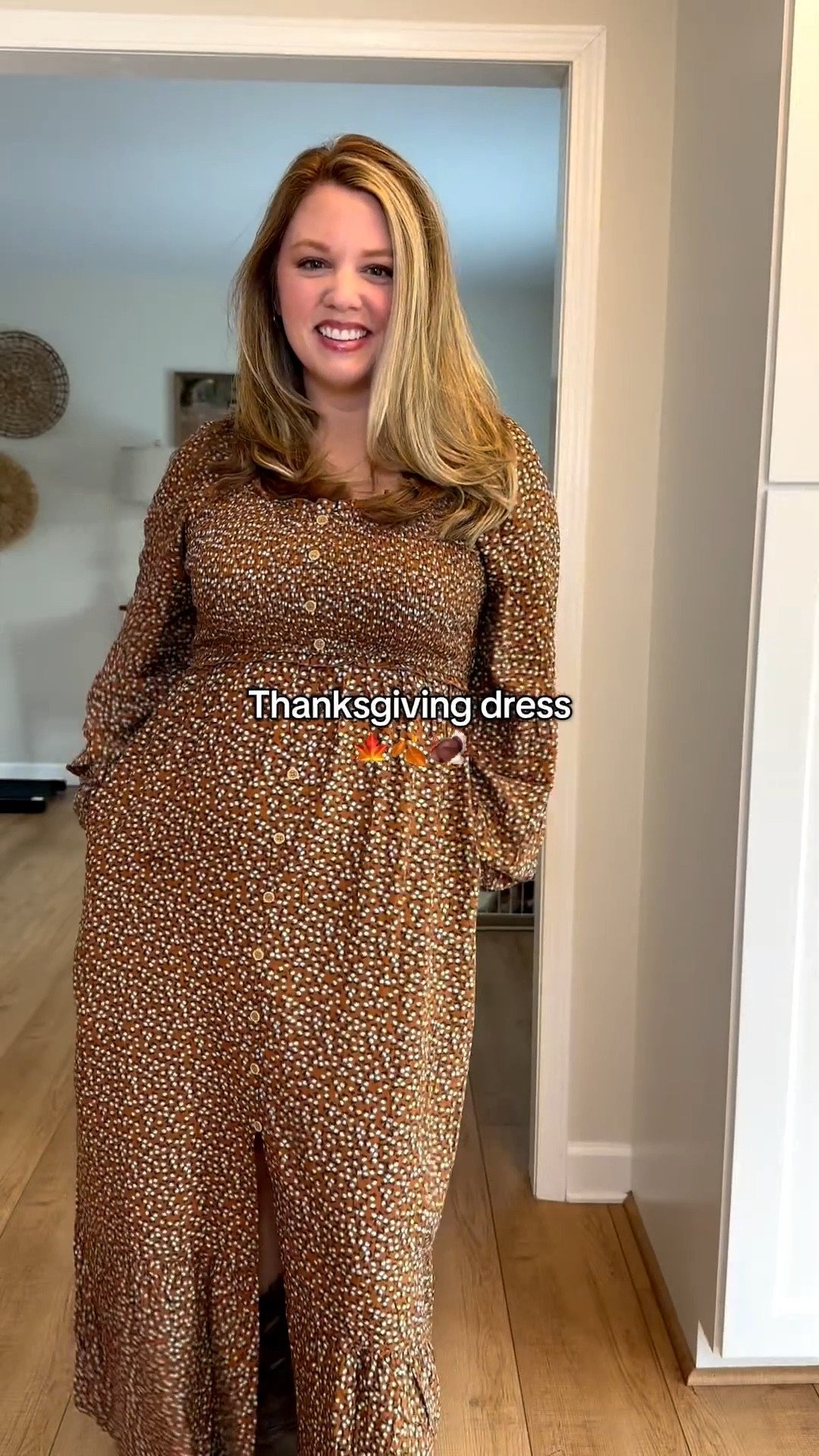 Boho Floral Smocked Empire Waist Square Neck Long Sleeve 

⭐️ I’m wearing a size large

#LTKSeasonal #LTKStyleTip #LTKFindsUnder50