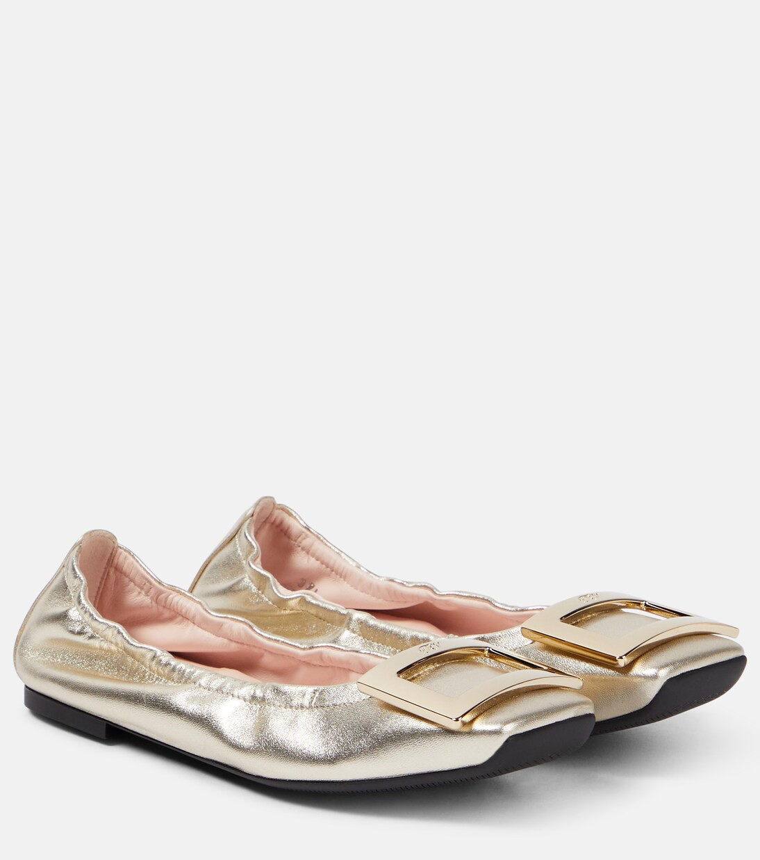 Viv' Pockette leather ballet flats | Mytheresa (US/CA)