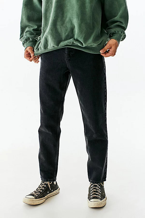 BDG Washed Black Recycled Dad Jean in Black at Urban Outfitters | Urban Outfitters (US and RoW)