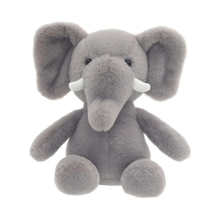 Animal Adventure® 10" Little Luxuries Grey Elephant Plush | Walmart (US)