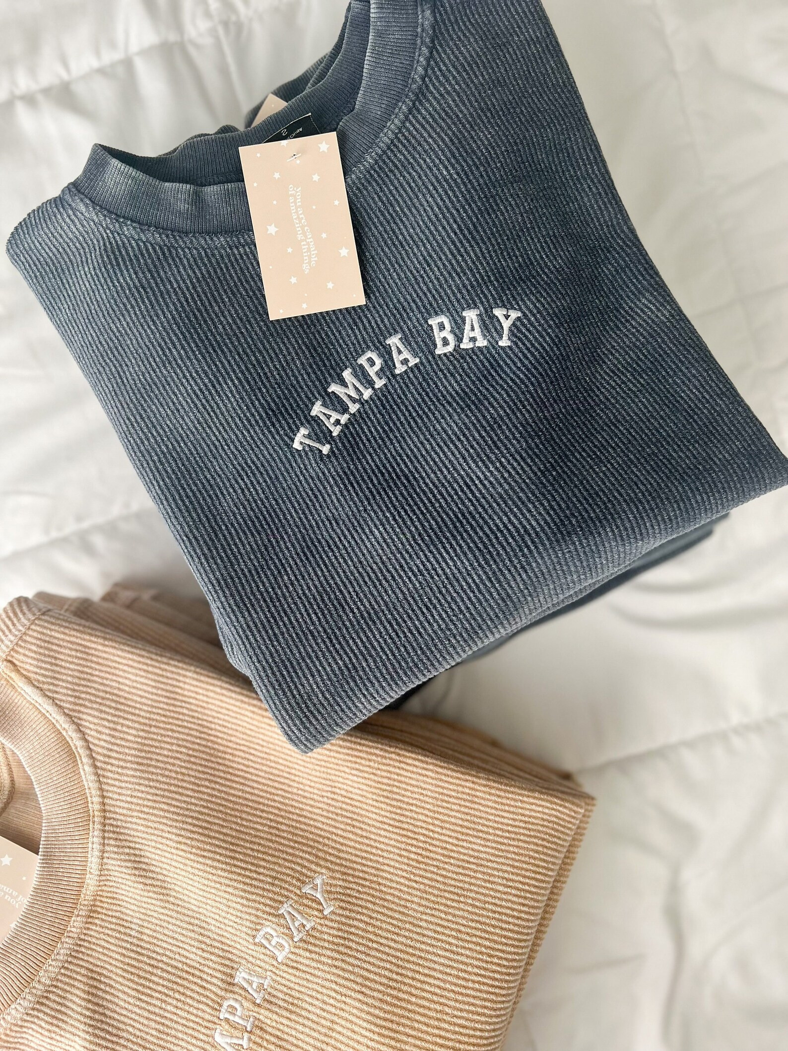 CUSTOM CITY CREW | Corded Crewneck | Oversized Sweatshirt | Christmas Holiday Gift | Birthday Pre... | Etsy (US)