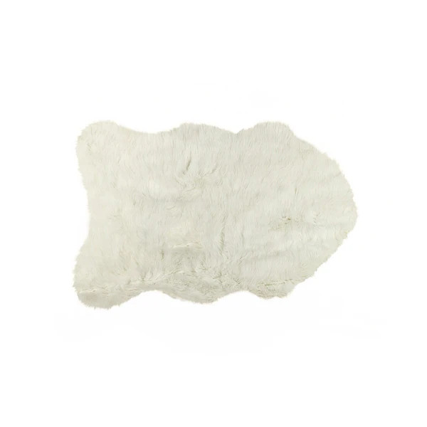 Faux Fur Sheepskin Rug - Overstock - 12222882 | Bed Bath & Beyond