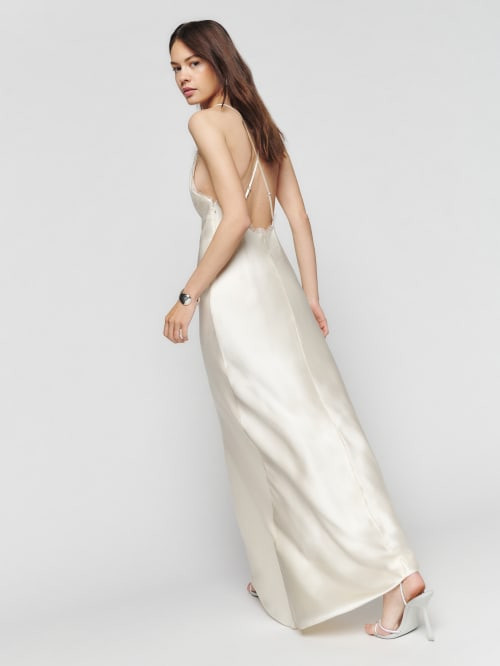 Maysen Silk Dress | Reformation (Global)