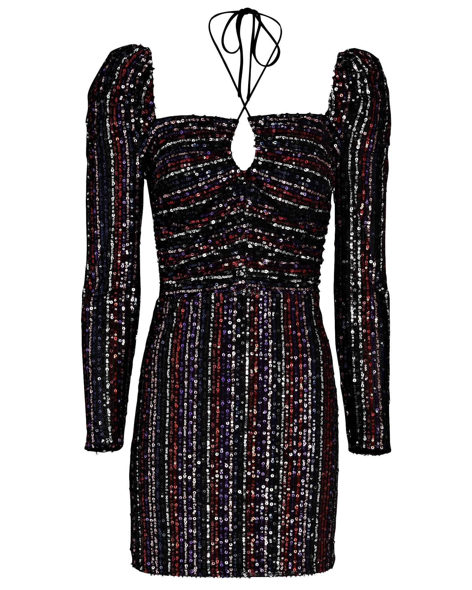 Didion Cut-Out Sequined Mini Dress | INTERMIX