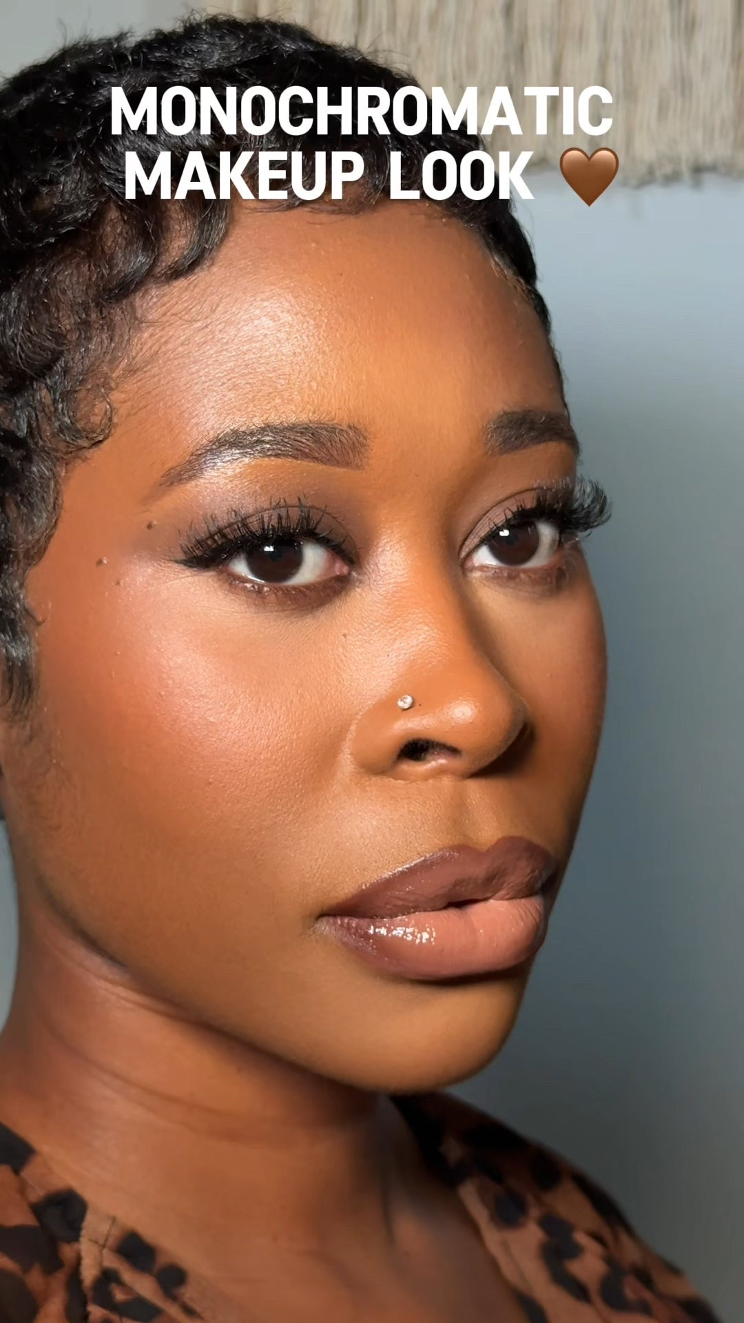 Monochromatic Makeup Look 🤎
#makeup #beauty

#LTKBeauty