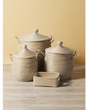 White Seagrass Collection | Decor & Pillows | HomeGoods | HomeGoods