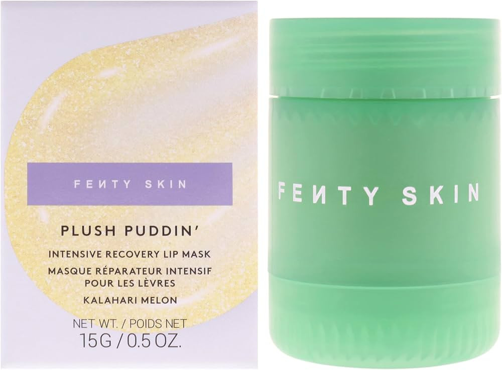 Plush Puddin Intensive Recovery Lip Mask - Kalahari Melon by Fenty Beauty for Women - 0.5 oz Lip ... | Amazon (US)