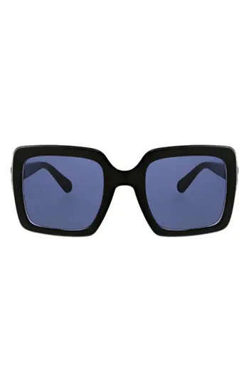 BCBG 52mm Oversize Square Sunglasses in Black at Nordstrom Rack | Nordstrom Rack