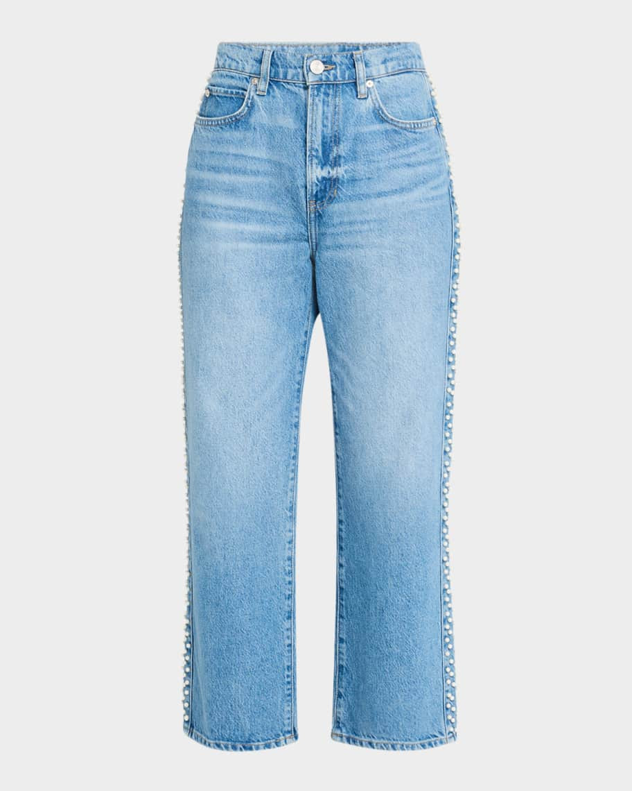 FRAME Atelier Le Jane Crop Jeans | Neiman Marcus