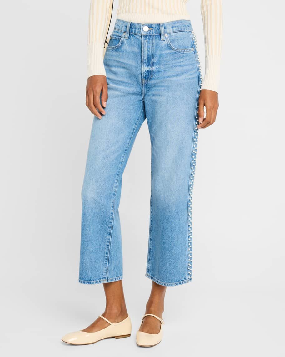 FRAME Atelier Le Jane Crop Jeans | Neiman Marcus