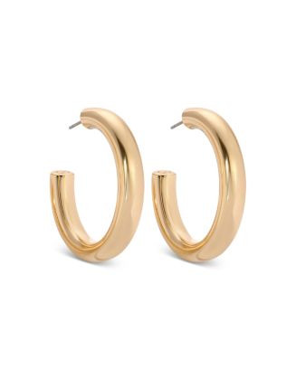 Medium Thick Classic Hoop Earrings | Bloomingdale's (US)