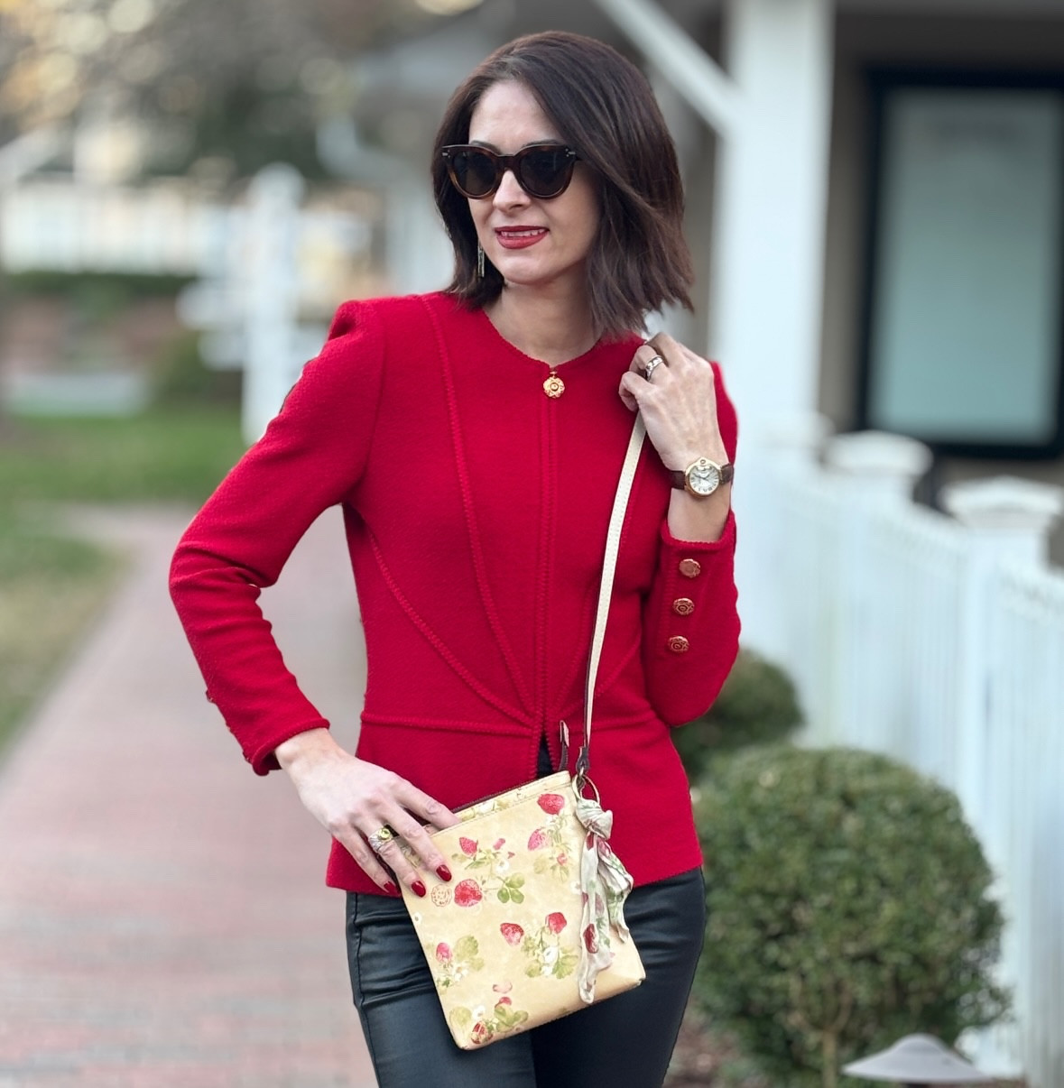 From coffee runs to cocktails with Renee ~ the newest handbag by @patricianashdesigns #AD

The beautiful Renee with Mini Scarf is:
* crafted from full-grain leather with @patricianashdesigns ‘s signature detailing 
* timeless craftsmanship
* spacious enough to fit all essentials (📱💄🗝️🕶️💳…etc)
Interior /exterior compartments include a removable mini scarf that can be styled in several ways (see my stories for one other way I wore mine), perfect for your upcoming travels, truly the perfect bag to gift to yourself or someone you love. 

I chose the Parchment Paris Strawberry

Today’s Special on @hsn 🎉 Best price ✨TODAY ONLY ! Don’t miss out! 

Shop via 🔗 in stories and here:
https://bit.ly/4qj54PQ

 @hsn Today’s Special ends tonight 🎉
@patricianashdesigns 

#patricianashdesigns #HSN #paidpartnership