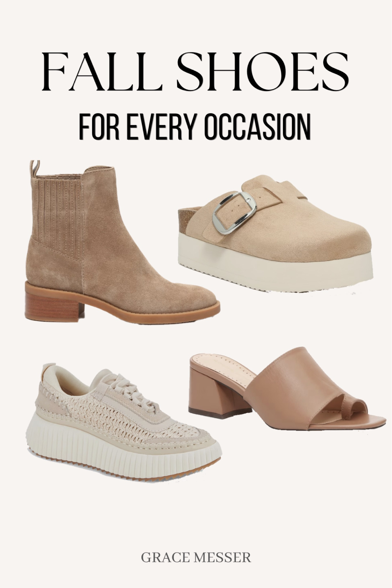 Fall shoe finds from DSW! So many great fall options for work, going out or casual outfits! #bostonclogdupe #platformshoes #neutralshoes #fallboots #fallshoes #fallsneaker #fallheel #neutralsneaker

#LTKshoecrush #LTKSeasonal #LTKworkwear