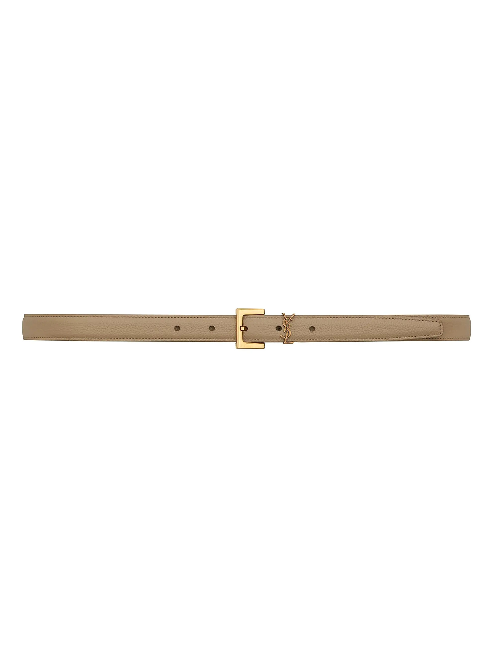 Monogram Leather Belt | Saks Fifth Avenue