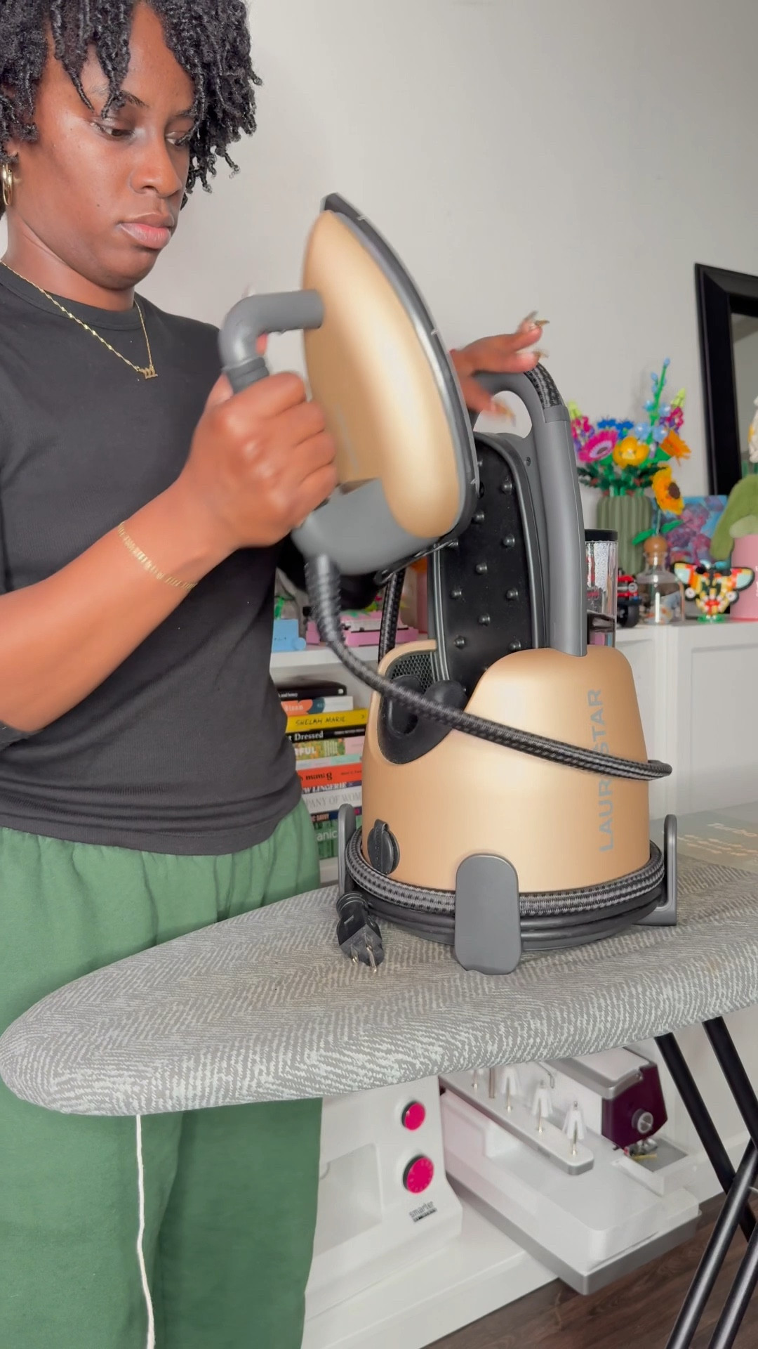 Invest in a good iron/steamer 