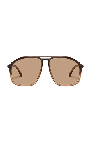Quay Studio Sesh Sunglasses in Brown. | Revolve Clothing (Global)