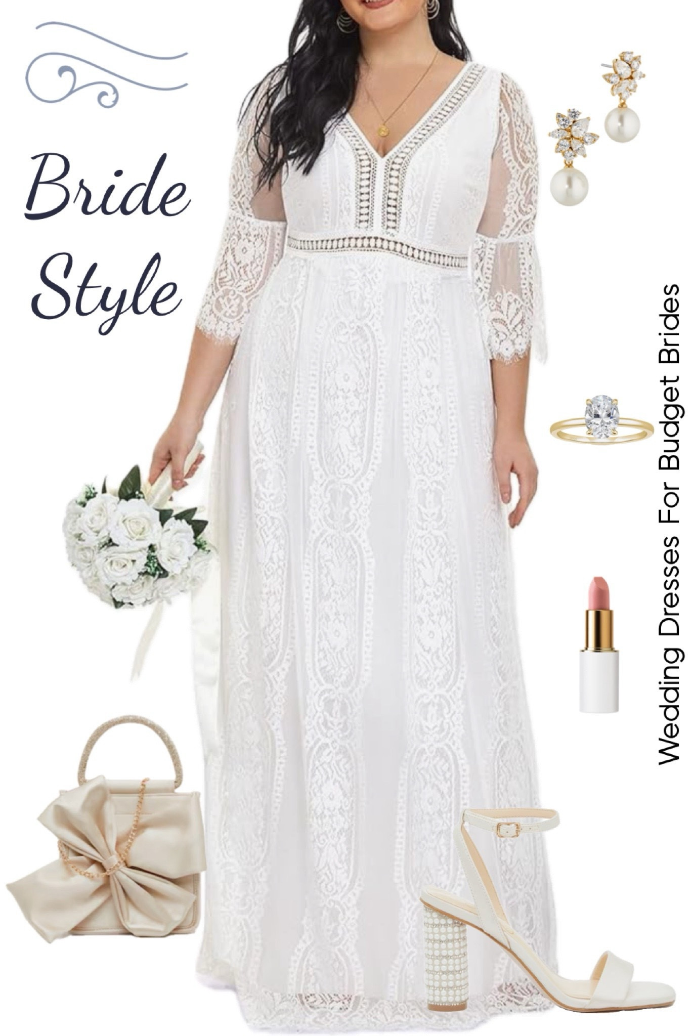 Super affordable wedding dress and bridal accessories for the bride to be.

#LTKStyleTip #LTKWedding #LTKSeasonal