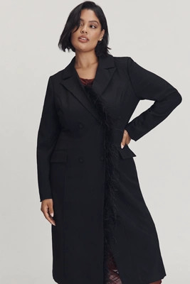 Hutch Vivienne Double-Breasted Coat | Anthropologie (US)