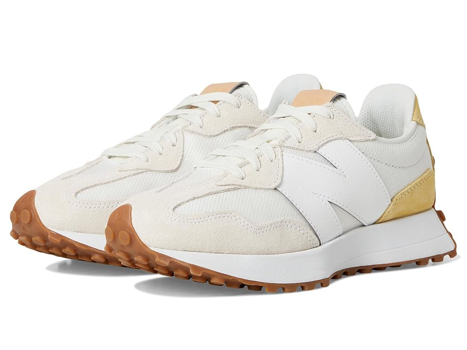 New Balance Classics 327 Women's Shoes Linen/Hay : 11 B - Medium, Synthetic/Suede | Zappos