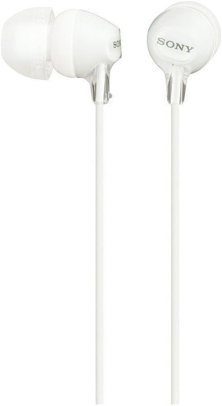Sony MDREX15LP In-Ear Earbud Headphones, White | Amazon (US)