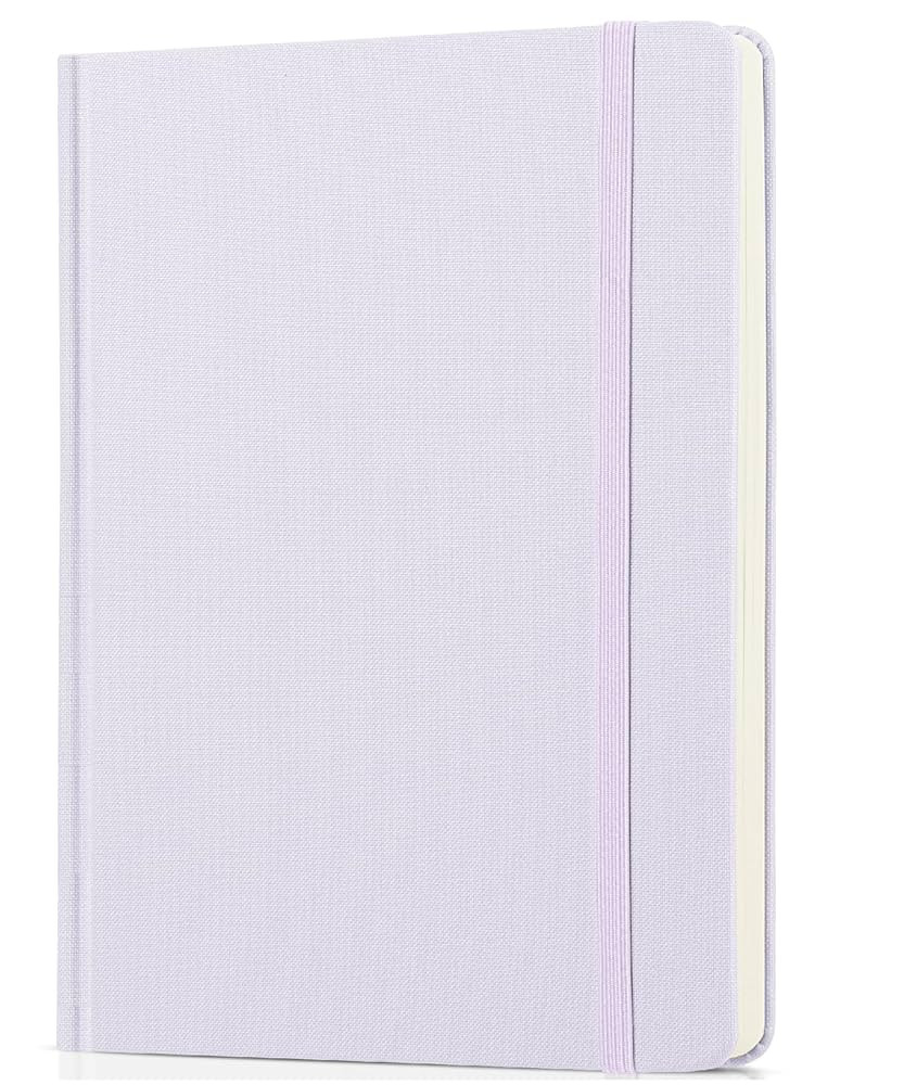 Mr. Pen- Dotted Journal Notebook, 5.7"x8.4", 160 Pages/80 Sheets, Fabric Hardcover, Dusty Lavende... | Amazon (US)
