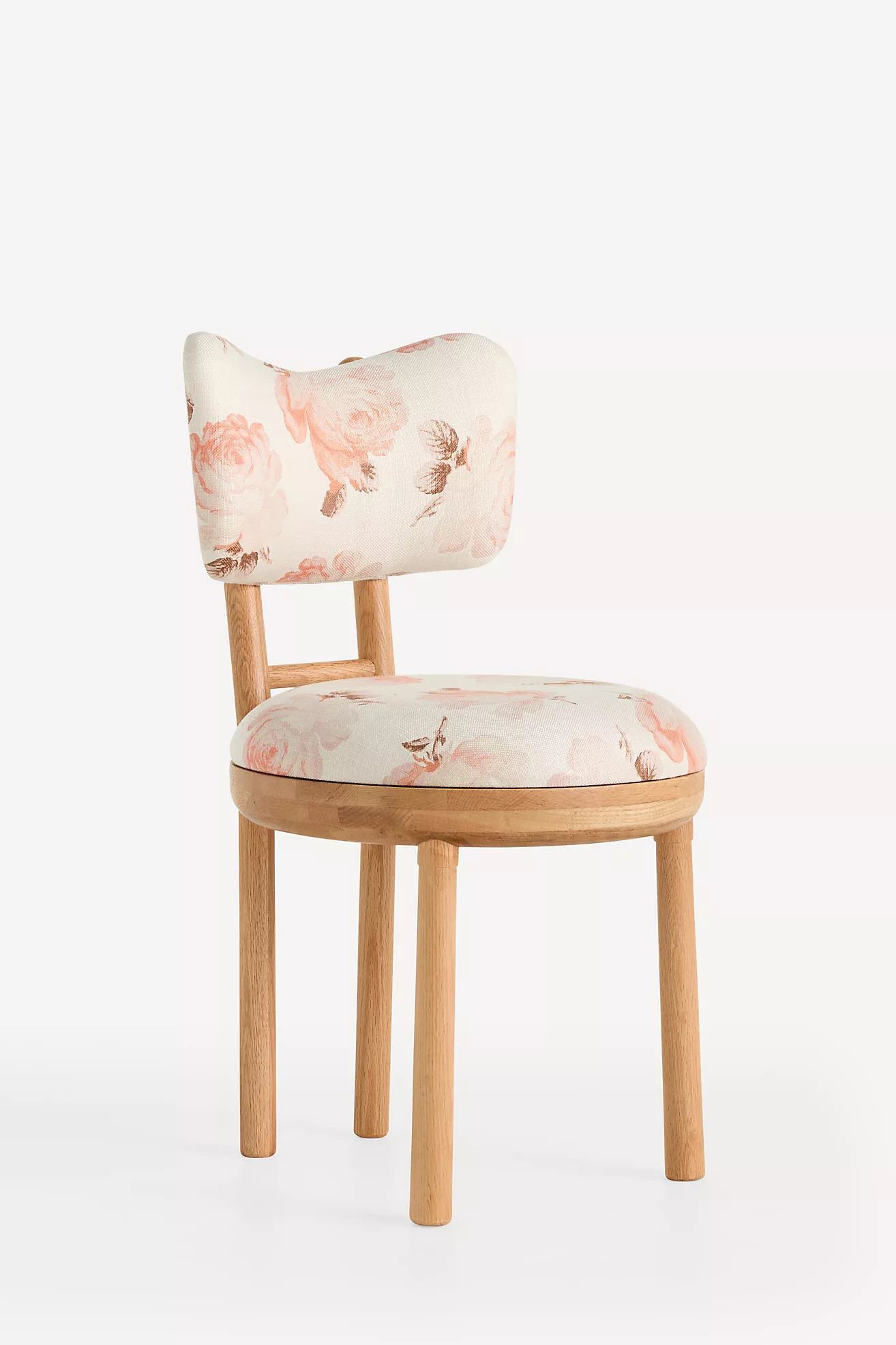 Irie Printed Oak Wood Dining Chair | Anthropologie (US)