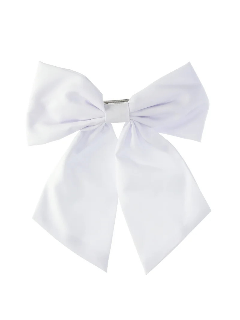 No Boundaries Solid Color Bow Barrette | Walmart (US)
